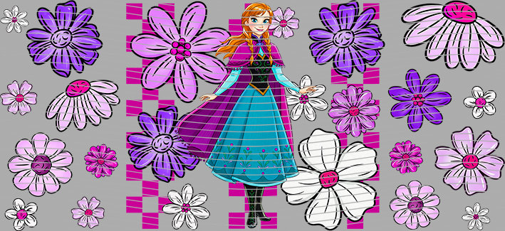 16oz Disney style-D-2081